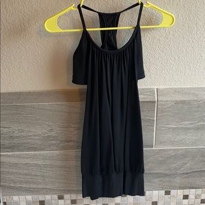 Work out tank top with built in sports bra